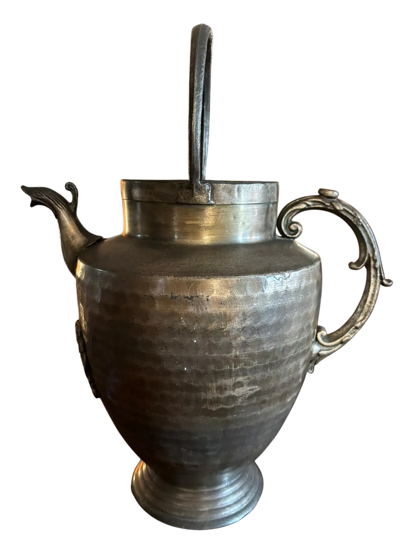 Pewter watering can, 20th century 6