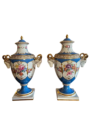 Coppia di vasi Fustenberg, '900