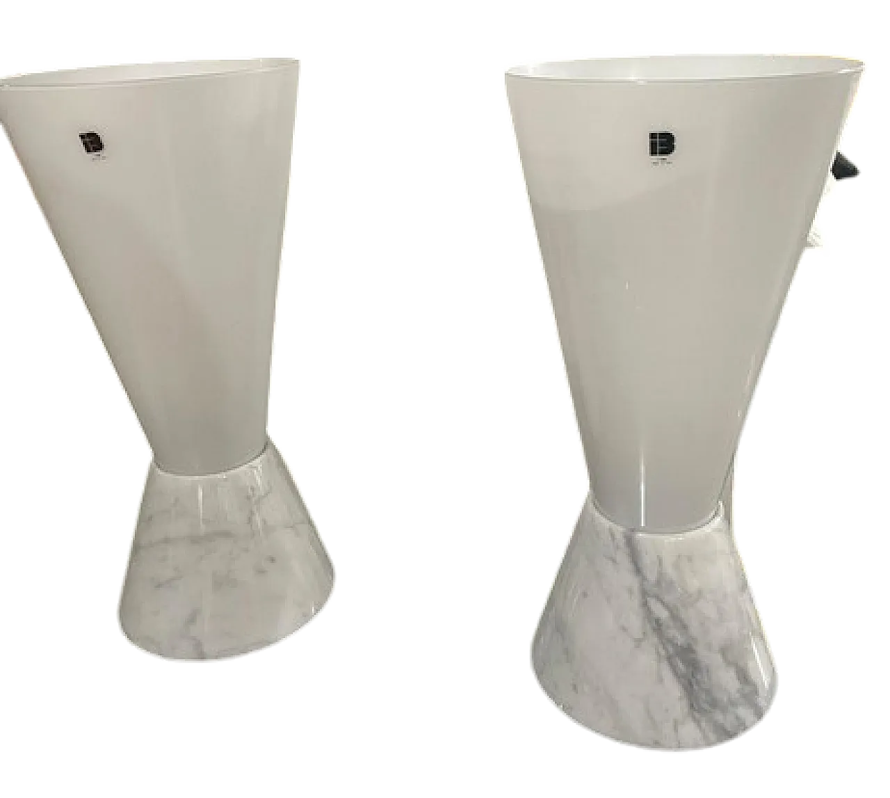 Coppia lampade Vulcano I TRE, anni '80 5