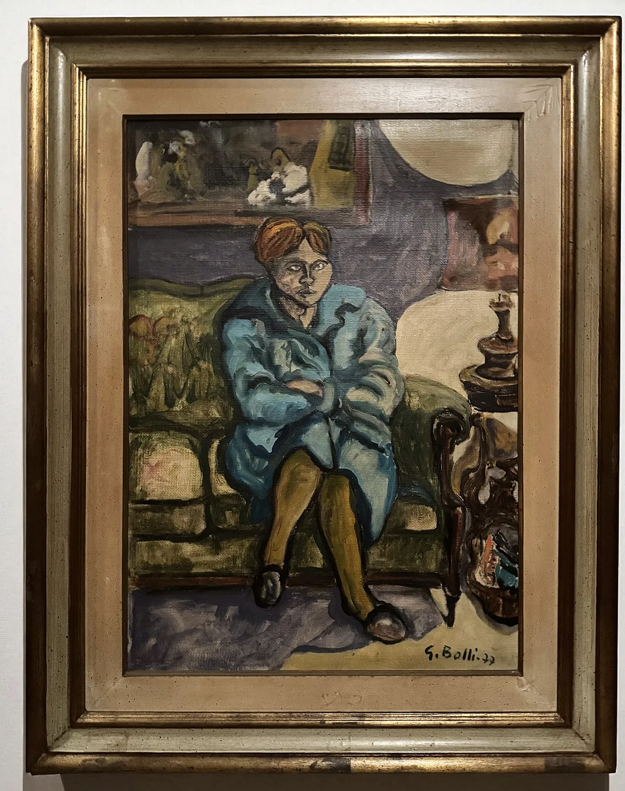 Gerolamo Bolli, oil on canvas 1977 1