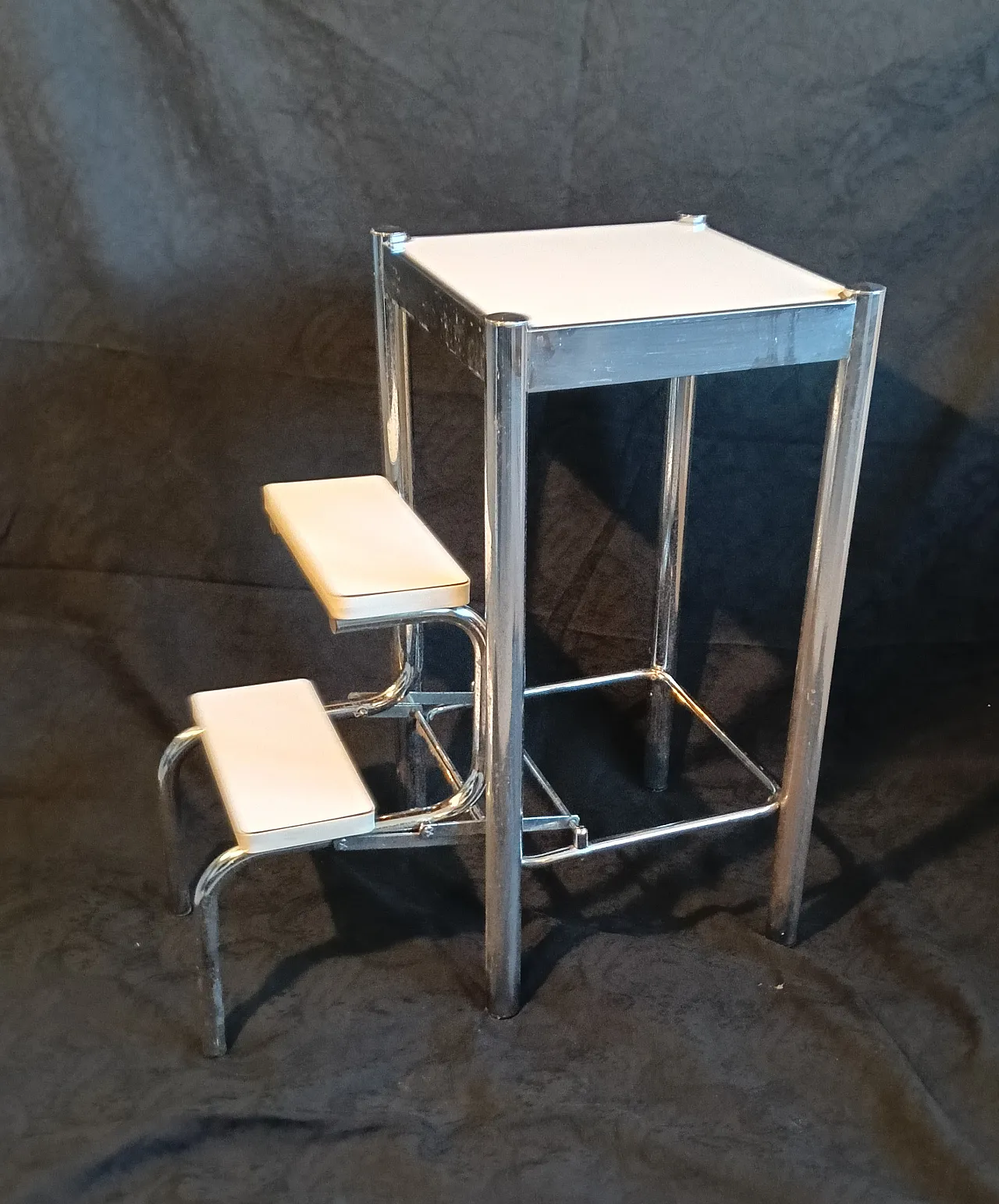 Wooden kitchen ladder, late 20th century 1