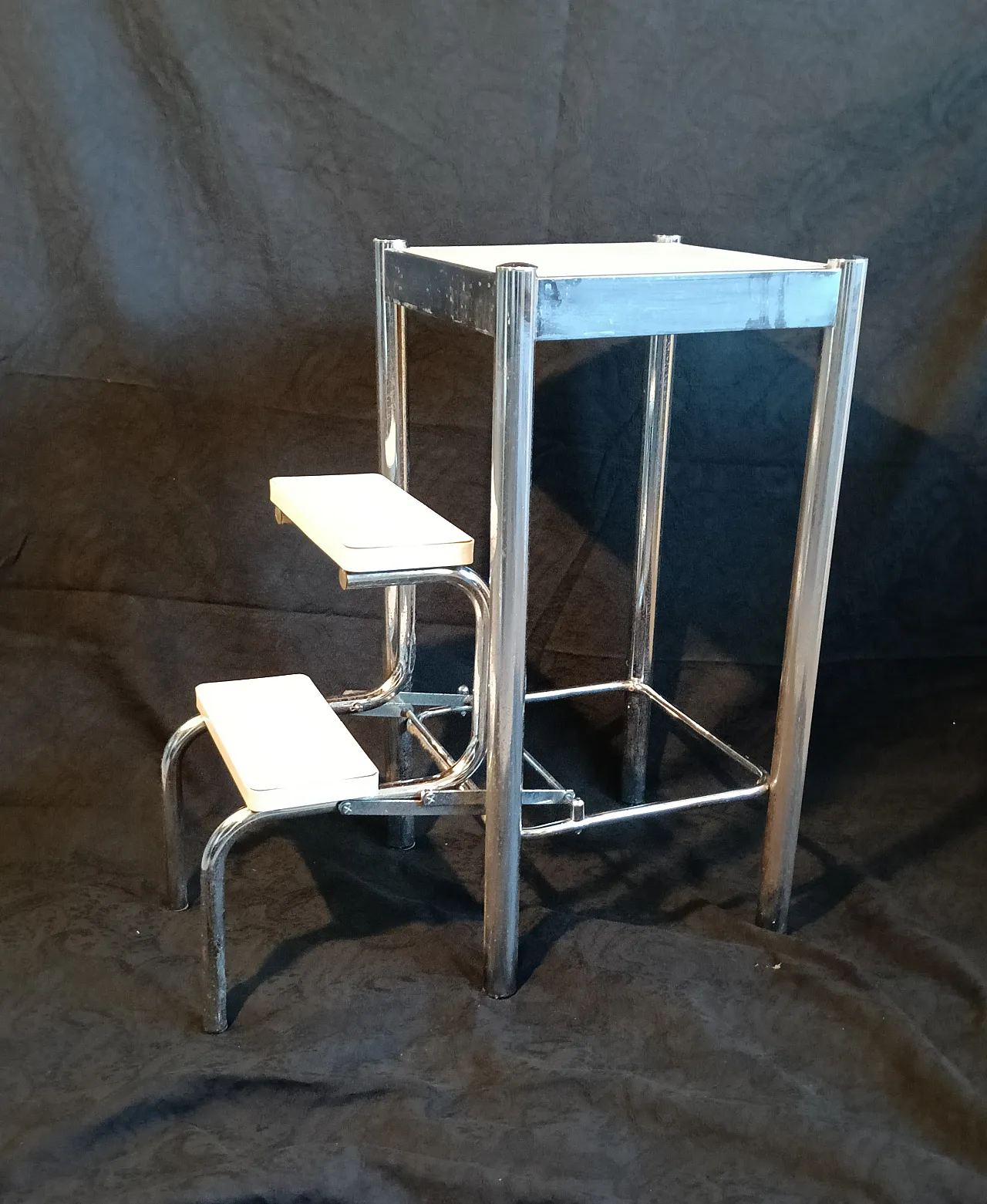 Wooden kitchen ladder, late 20th century 5