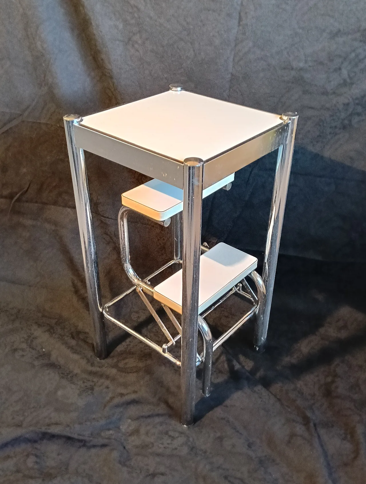 Wooden kitchen ladder, late 20th century 6