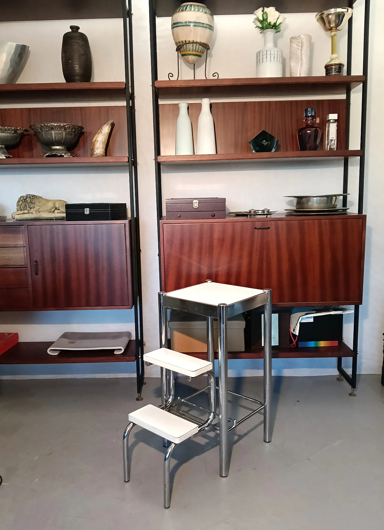 Wooden kitchen ladder, late 20th century 11