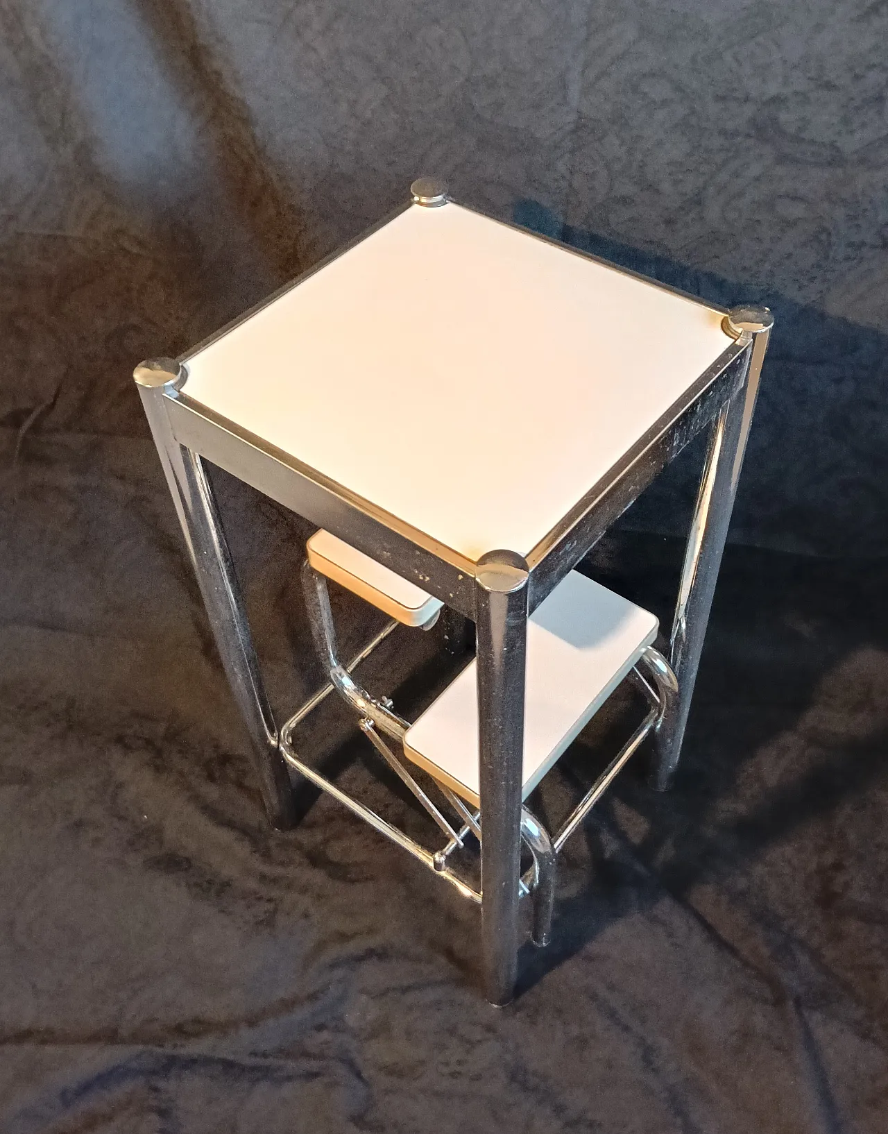 Wooden kitchen ladder, late 20th century 15