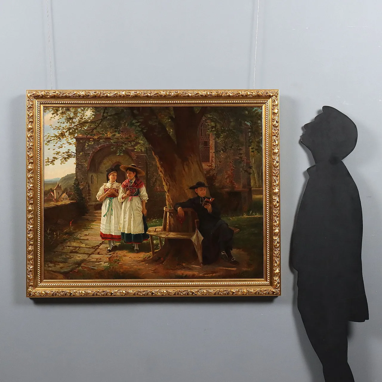 Dipinto olio su tela, '900 2