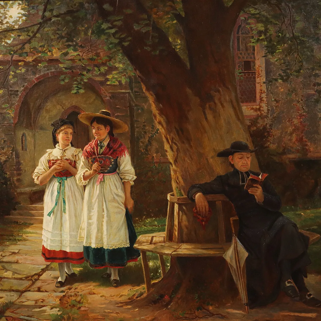 Dipinto olio su tela, '900 3