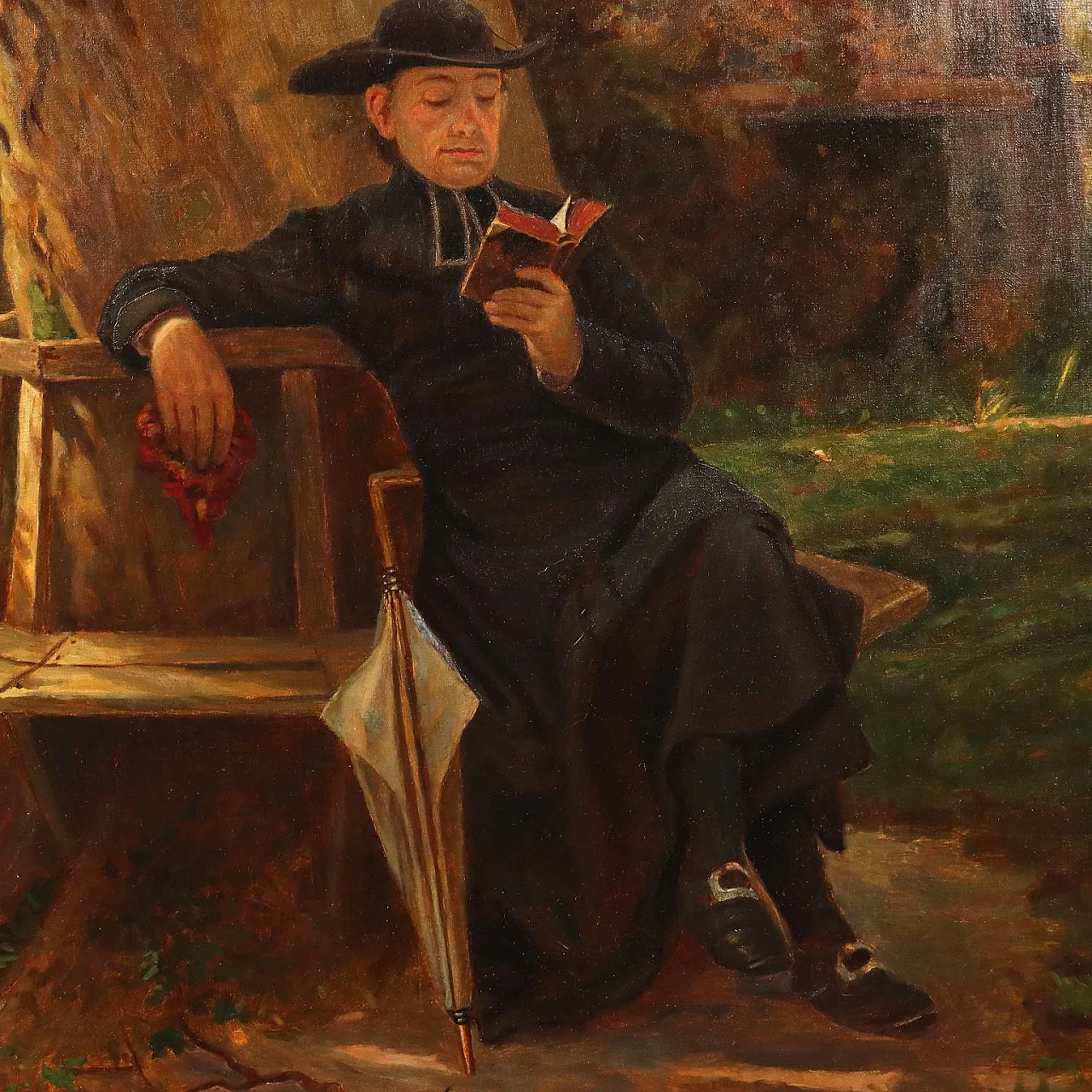 Dipinto olio su tela, '900 6