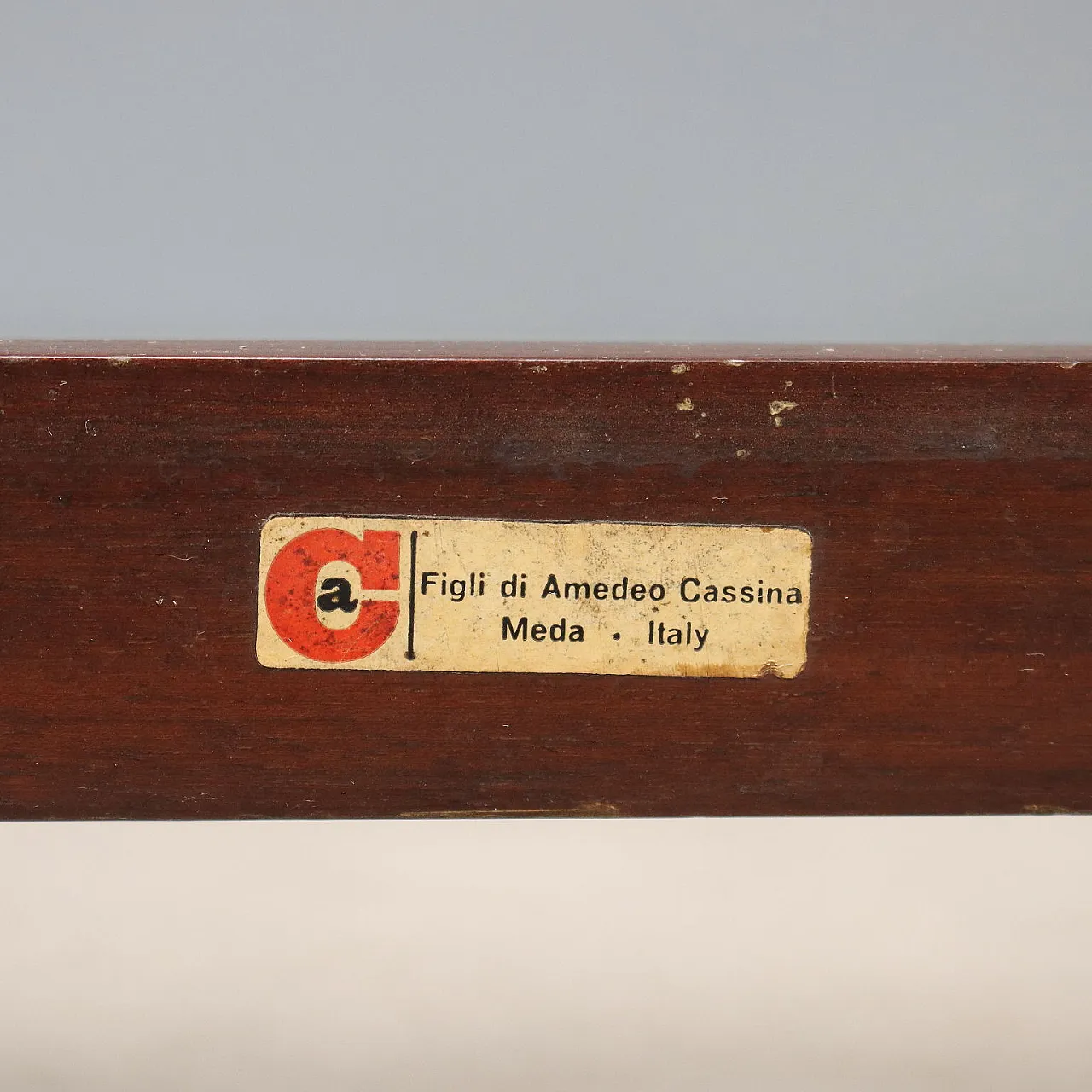 Carrello da cucina in legno su ruote con due ripiani estraibili, '900 9