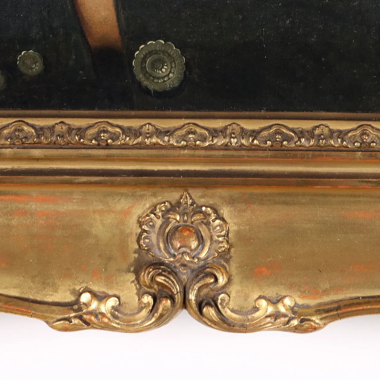 Painting Male Portrait, oil on canvas, 19th century 8