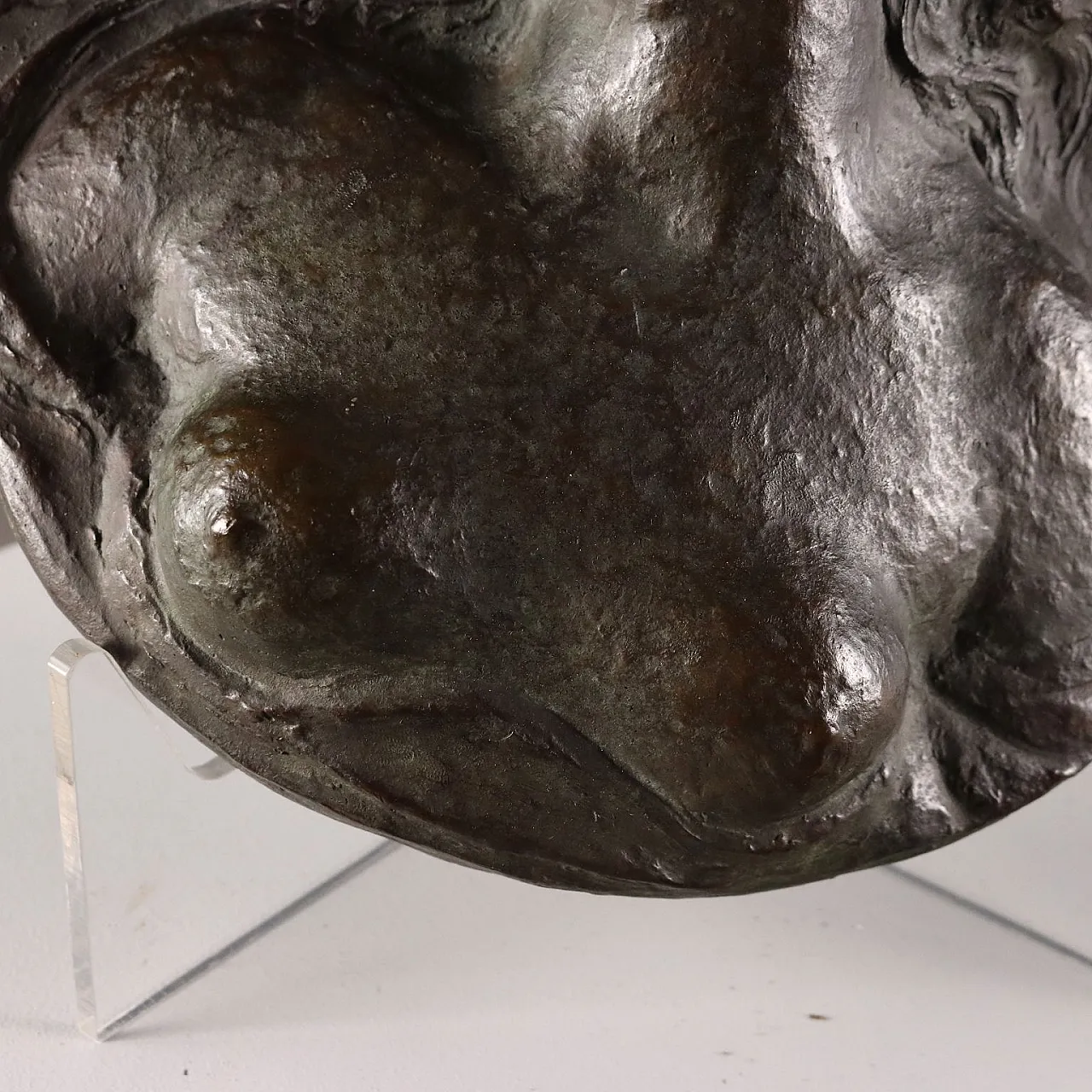 Coppia di pannelli in bronzo di G. Botta, '900 5