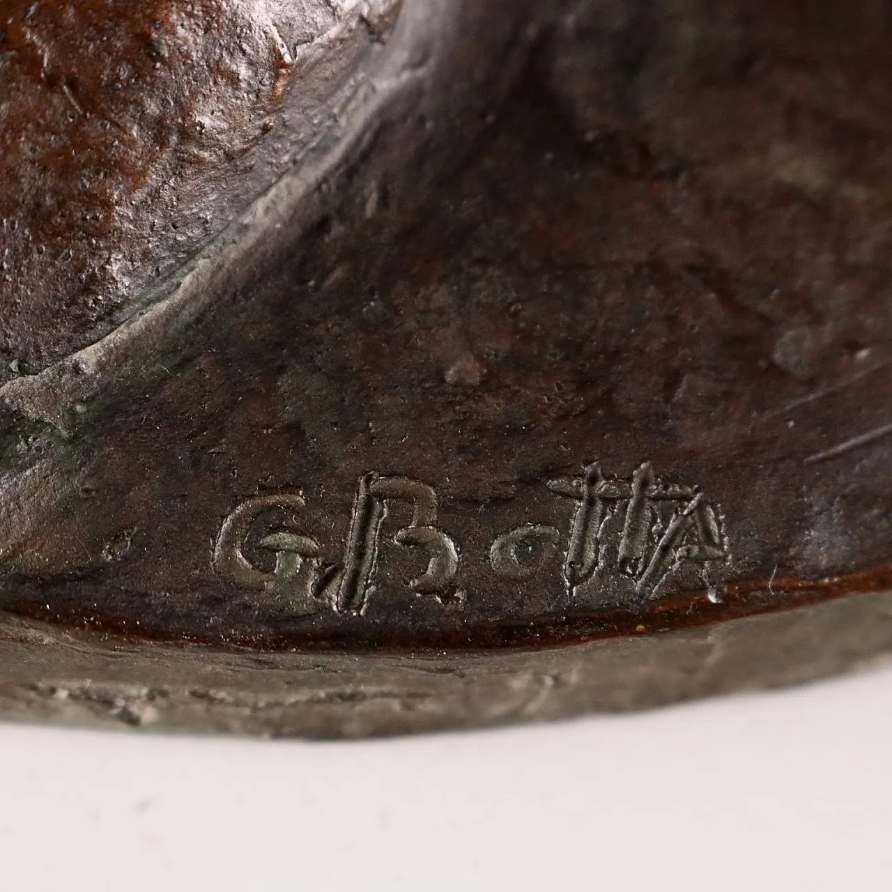 Coppia di pannelli in bronzo di G. Botta, '900 10