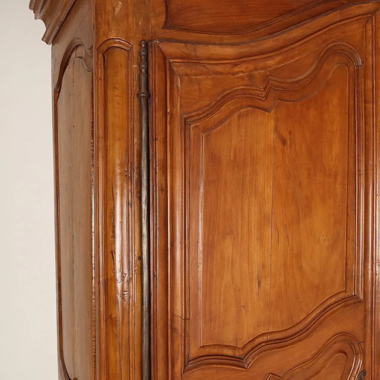Provençal two-door cherry wardrobe, 18th century 5