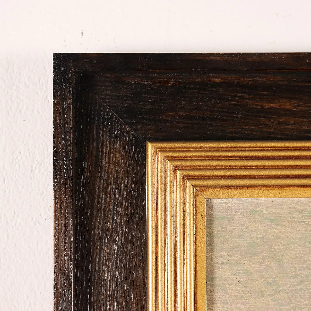 Landscape with River by Cesare Maggi, oil on canvas, 20th century 8