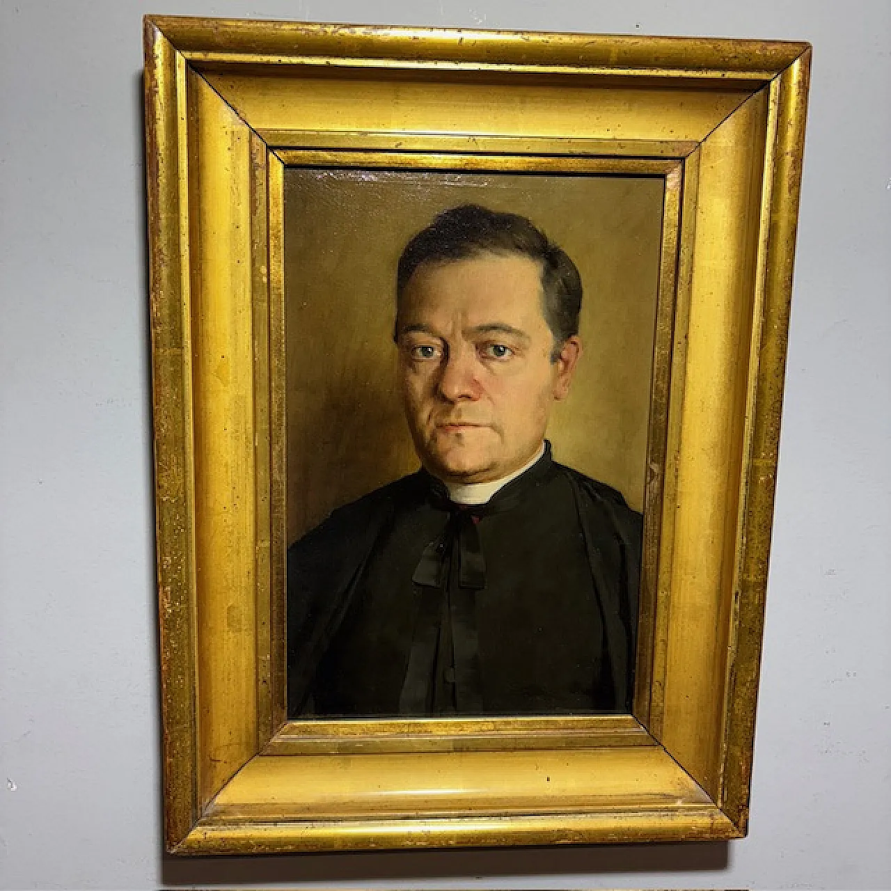 Portrait, oil painting on canvas, 19th century 1