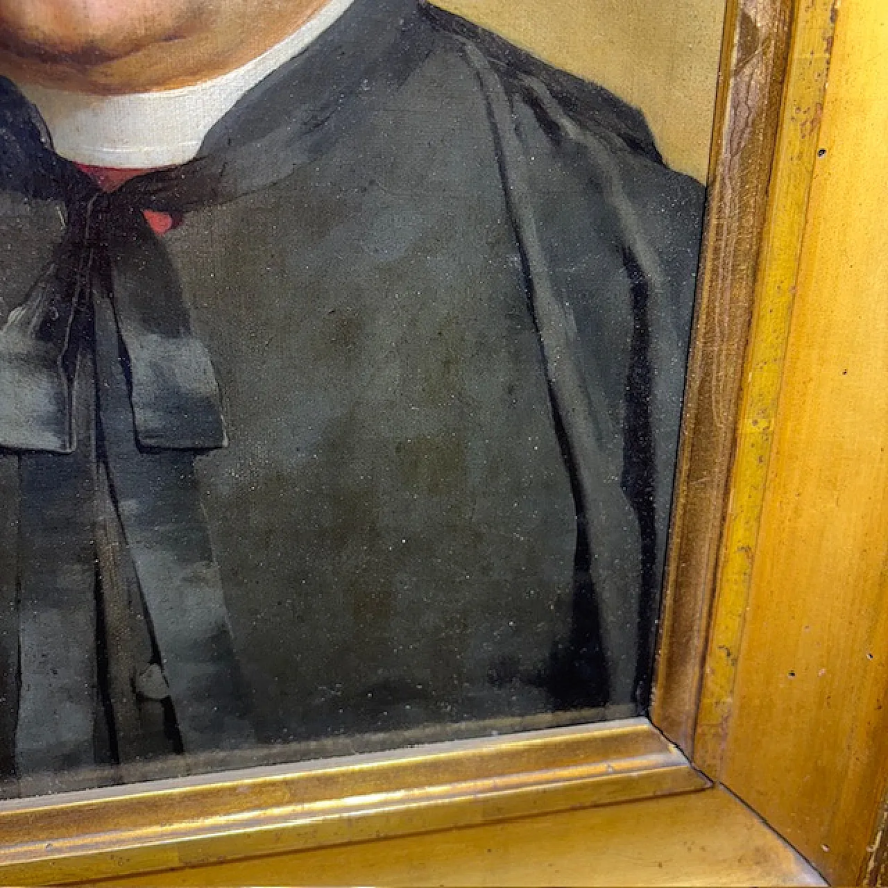 Portrait, oil painting on canvas, 19th century 3