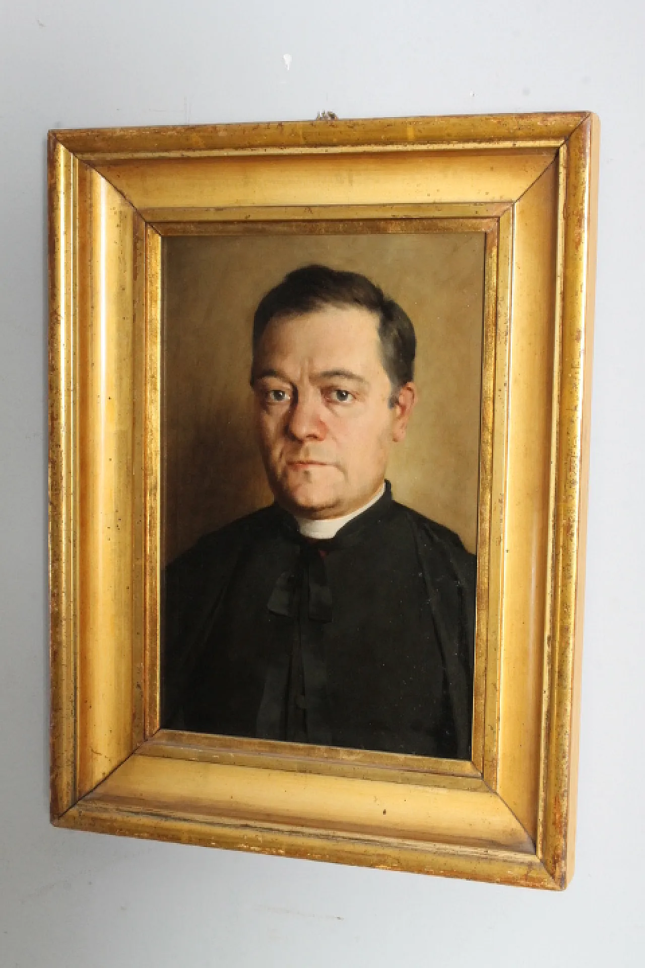 Portrait, oil painting on canvas, 19th century 8