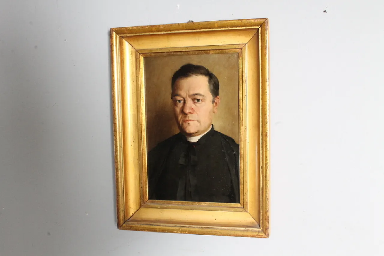 Portrait, oil painting on canvas, 19th century 11