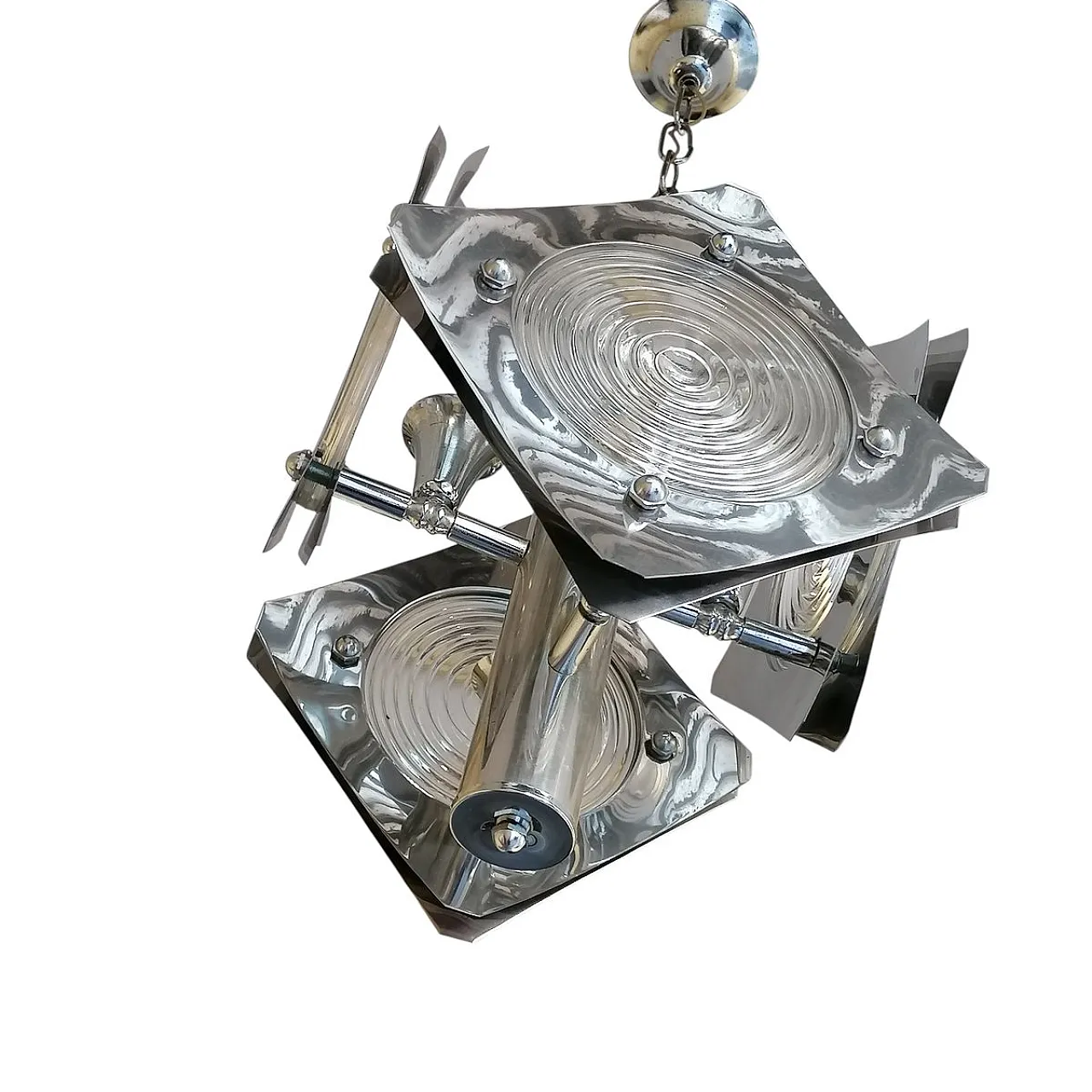 Suspension Space Age lamp, 70s 2