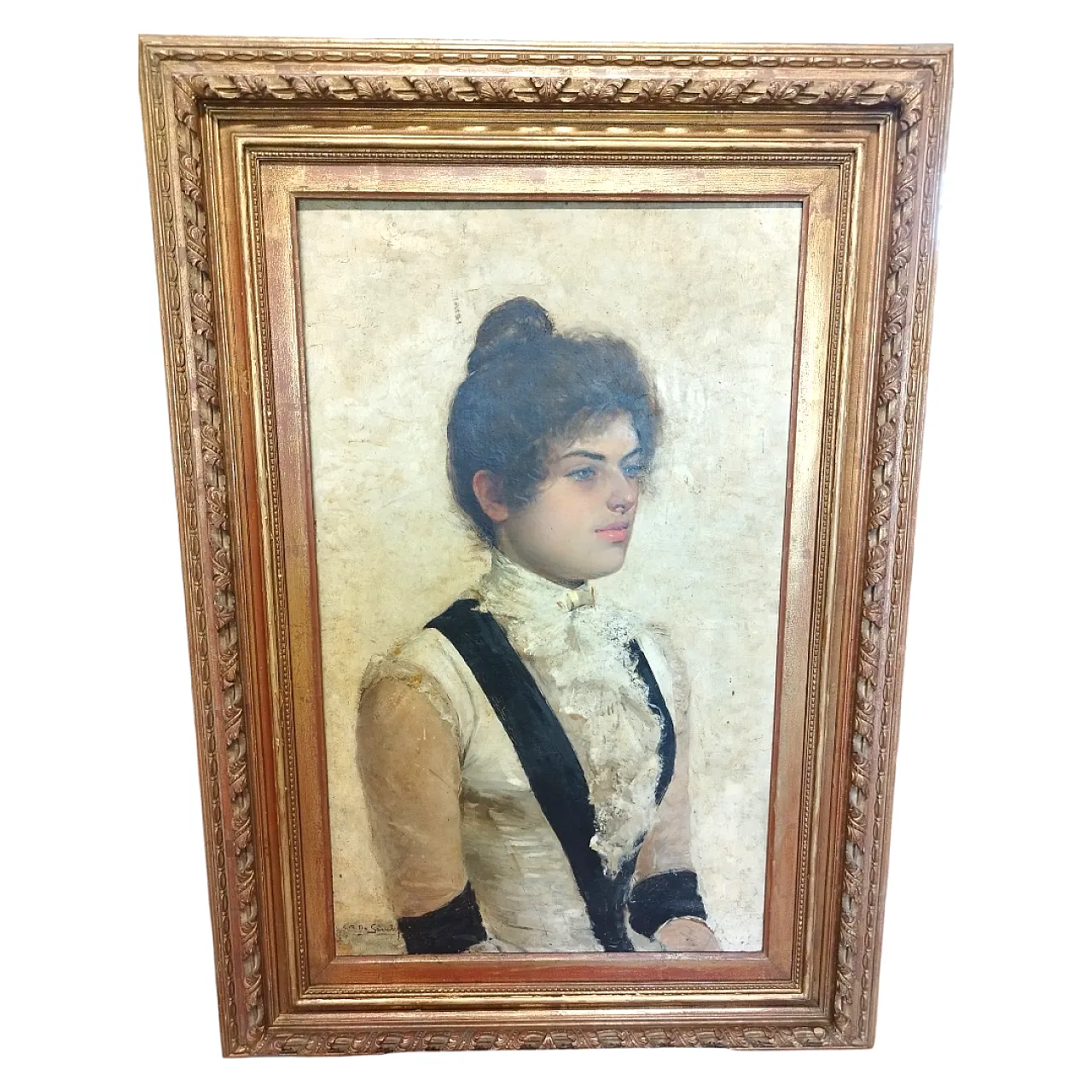 Dipinto di Giuseppe De Sanctis, fine '800 19