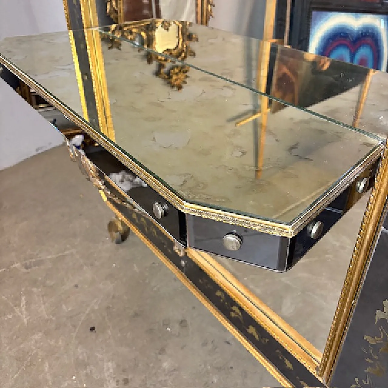 Specchio da terra/parete di Murano, anni '60 2