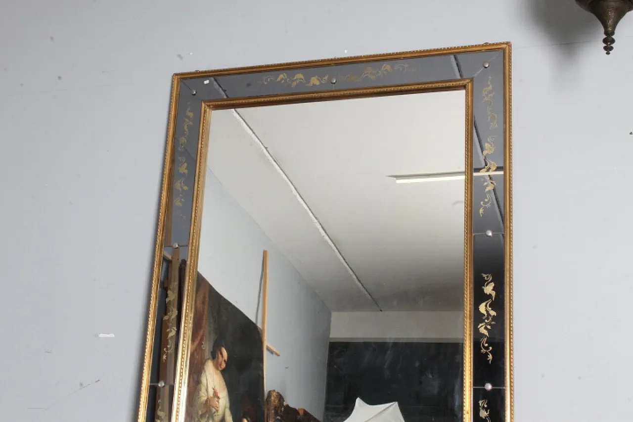 Specchio da terra/parete di Murano, anni '60 10