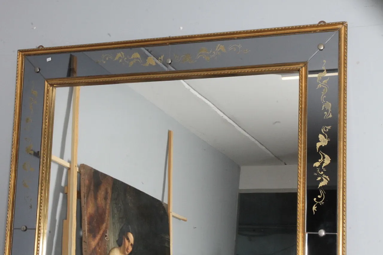 Specchio da terra/parete di Murano, anni '60 11