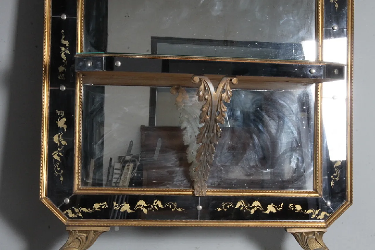 Specchio da terra/parete di Murano, anni '60 15