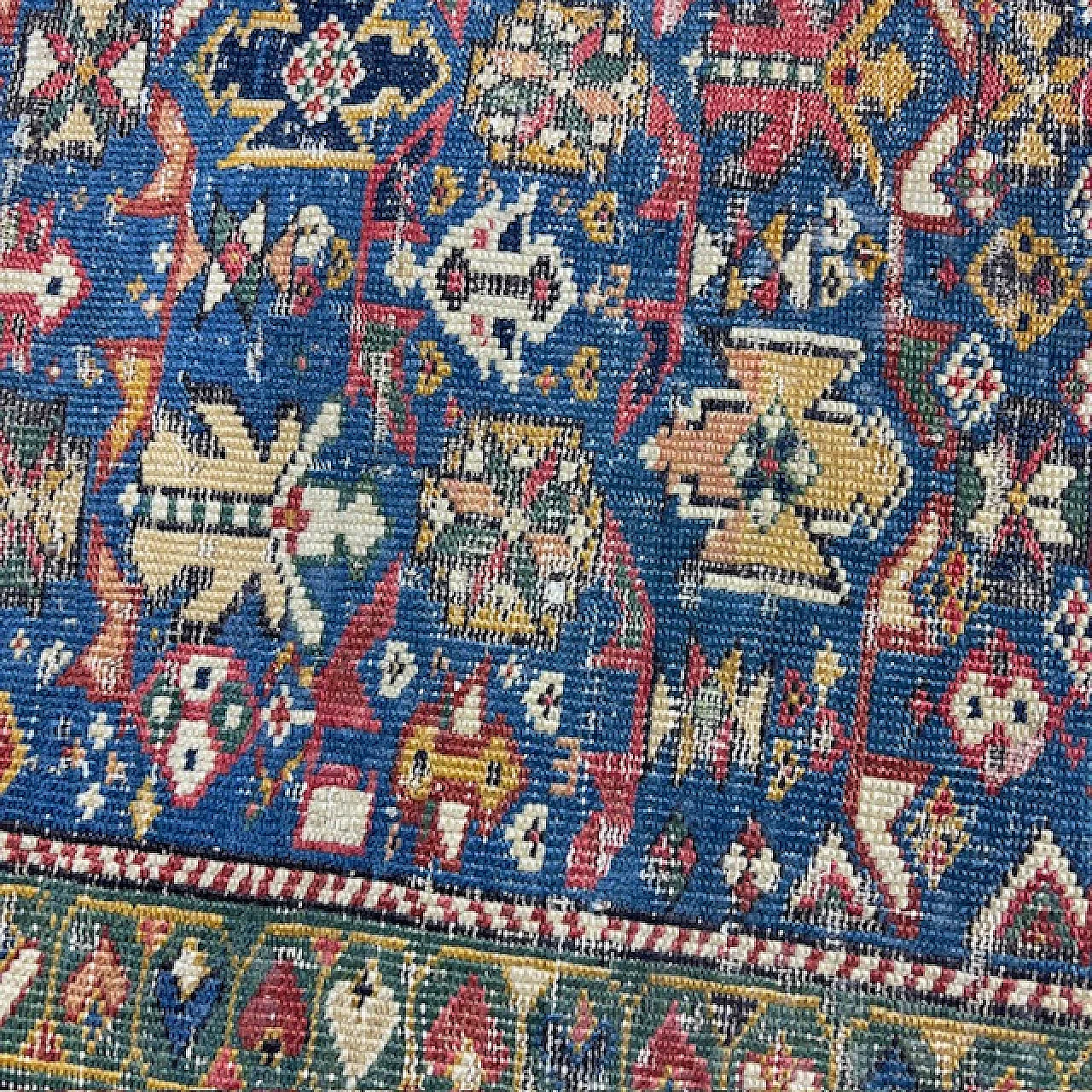 Caucasian prayer rug - Shirvan, 19th century 5