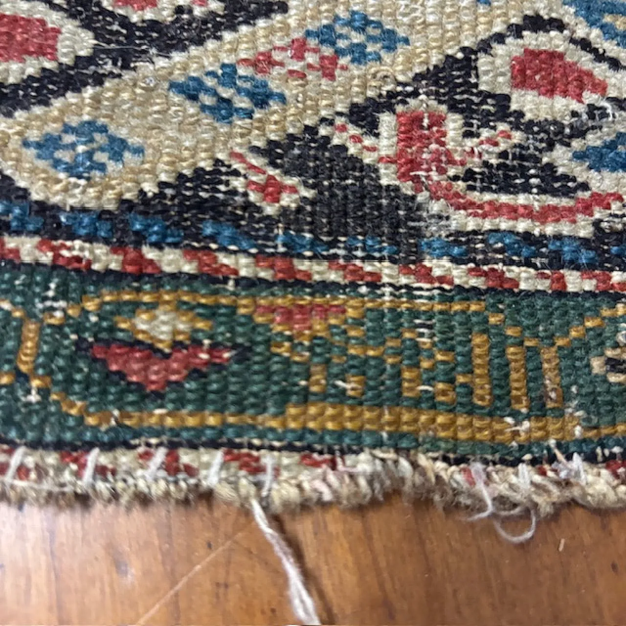 Caucasian prayer rug - Shirvan, 19th century 13