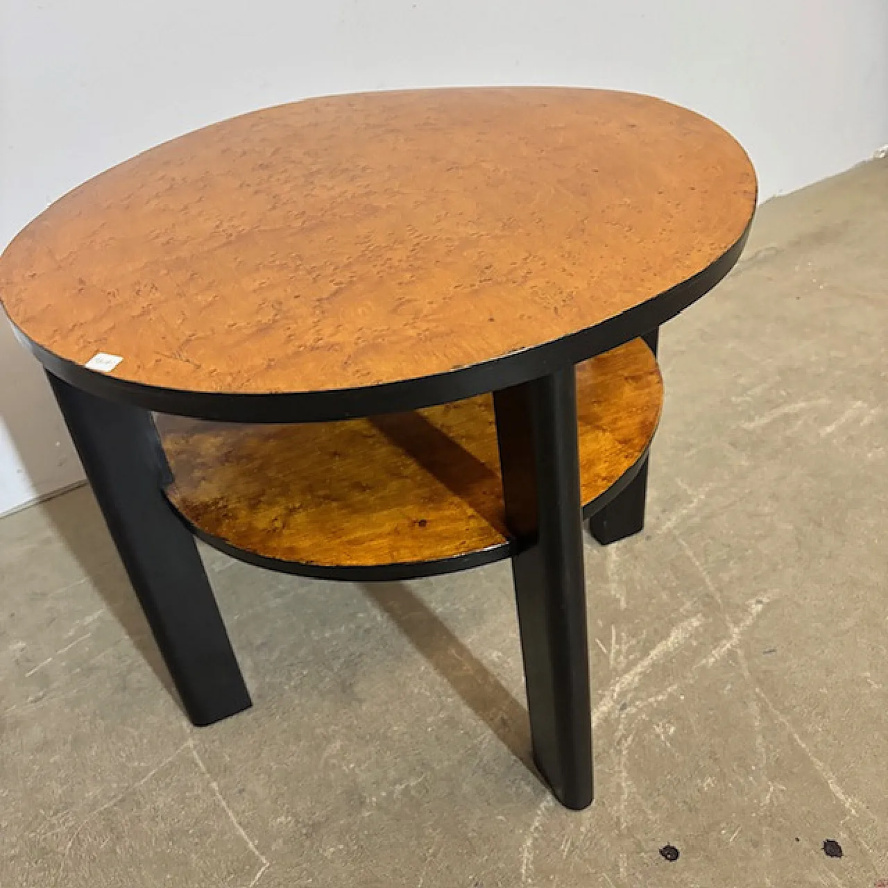 Art deco coffee/lounge table in Thuia wood, 1940s 6
