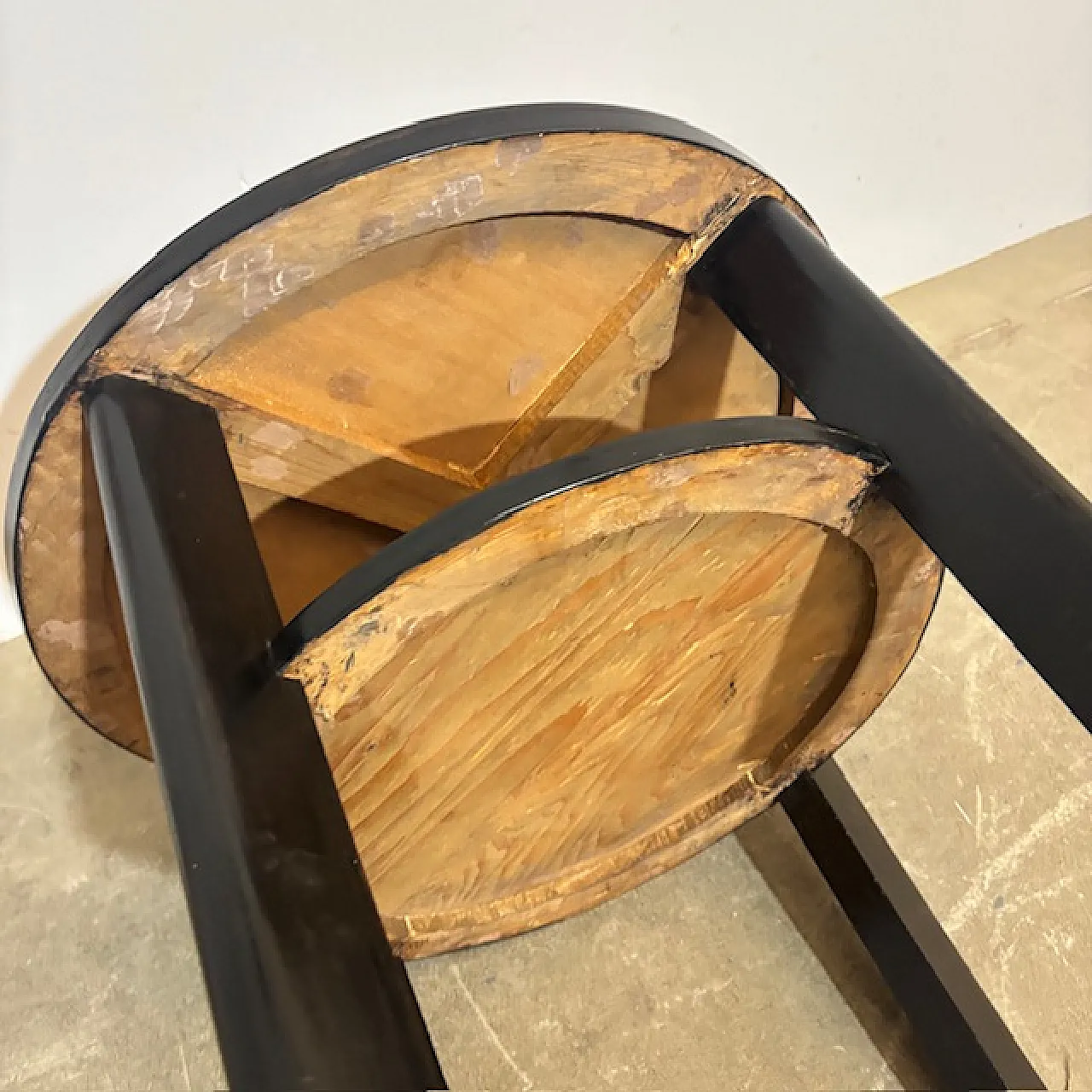 Art deco coffee/lounge table in Thuia wood, 1940s 7