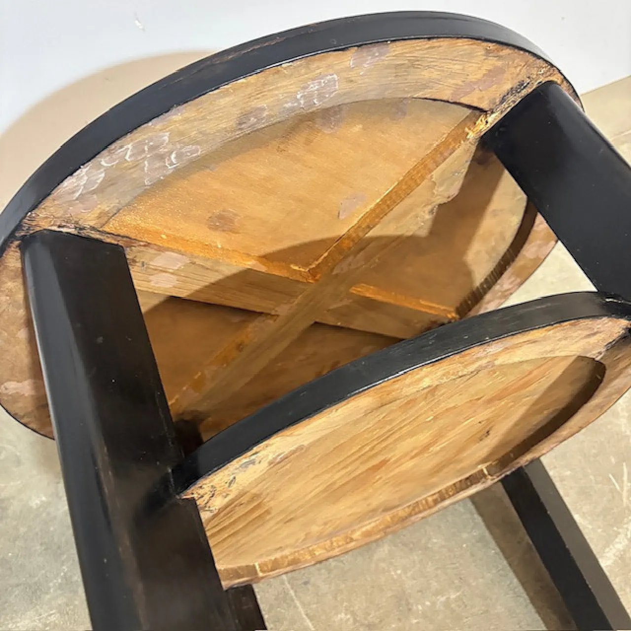 Art deco coffee/lounge table in Thuia wood, 1940s 8