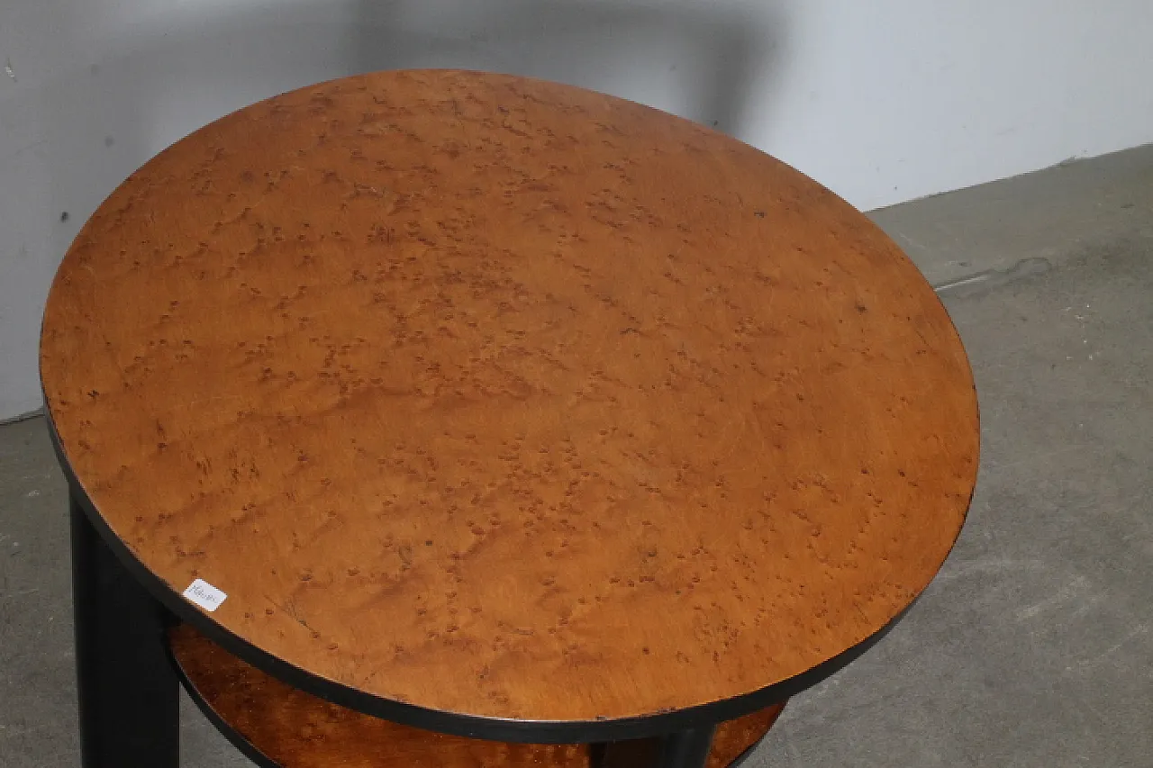 Art deco coffee/lounge table in Thuia wood, 1940s 9