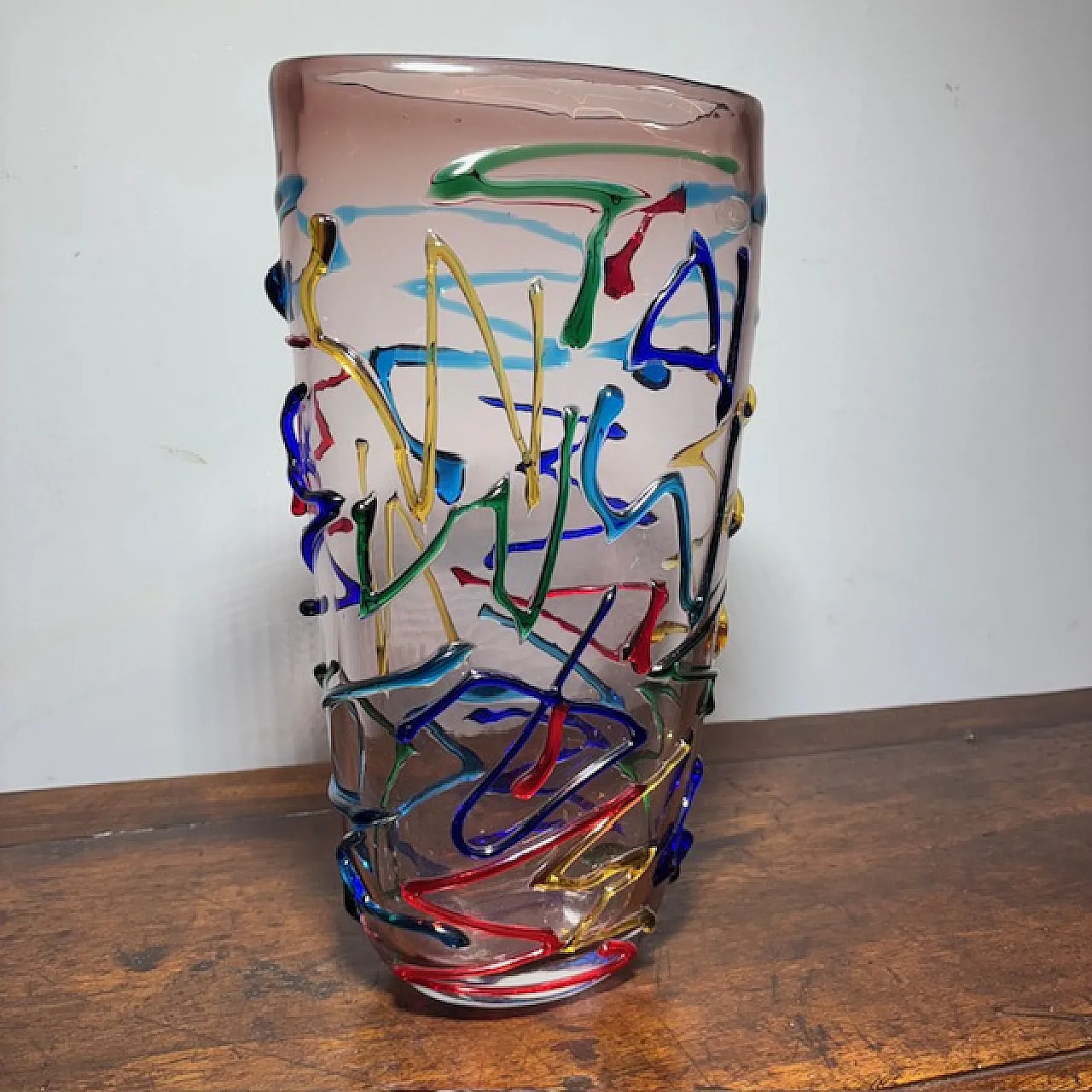 Murano glass vase by Enrico Camozzo, early 1900s 1