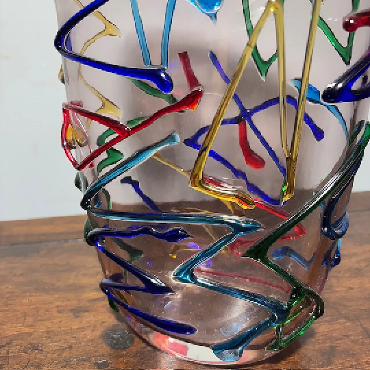 Murano glass vase by Enrico Camozzo, early 1900s 5