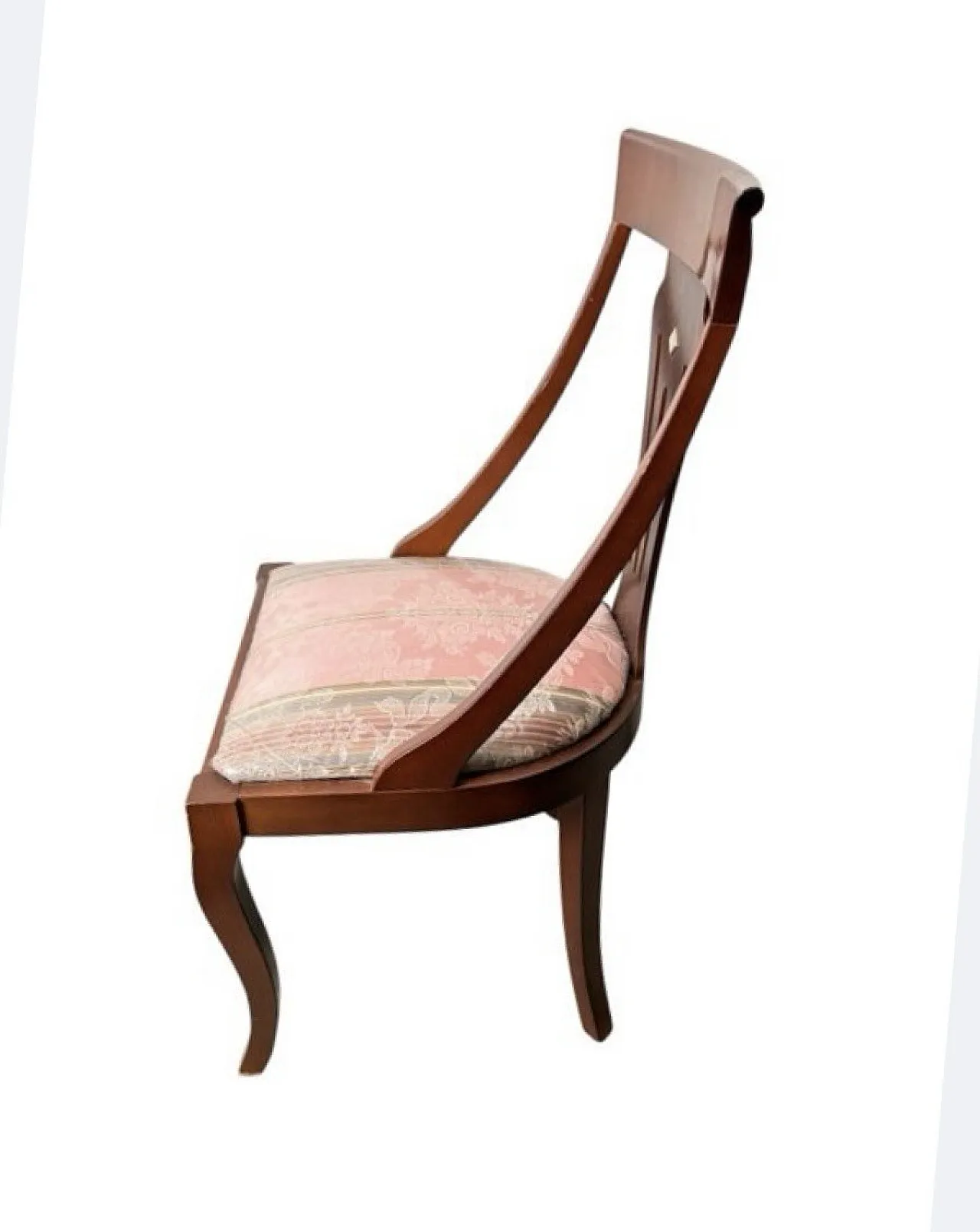 4 Biedermeier walnut chairs, 20th century 5