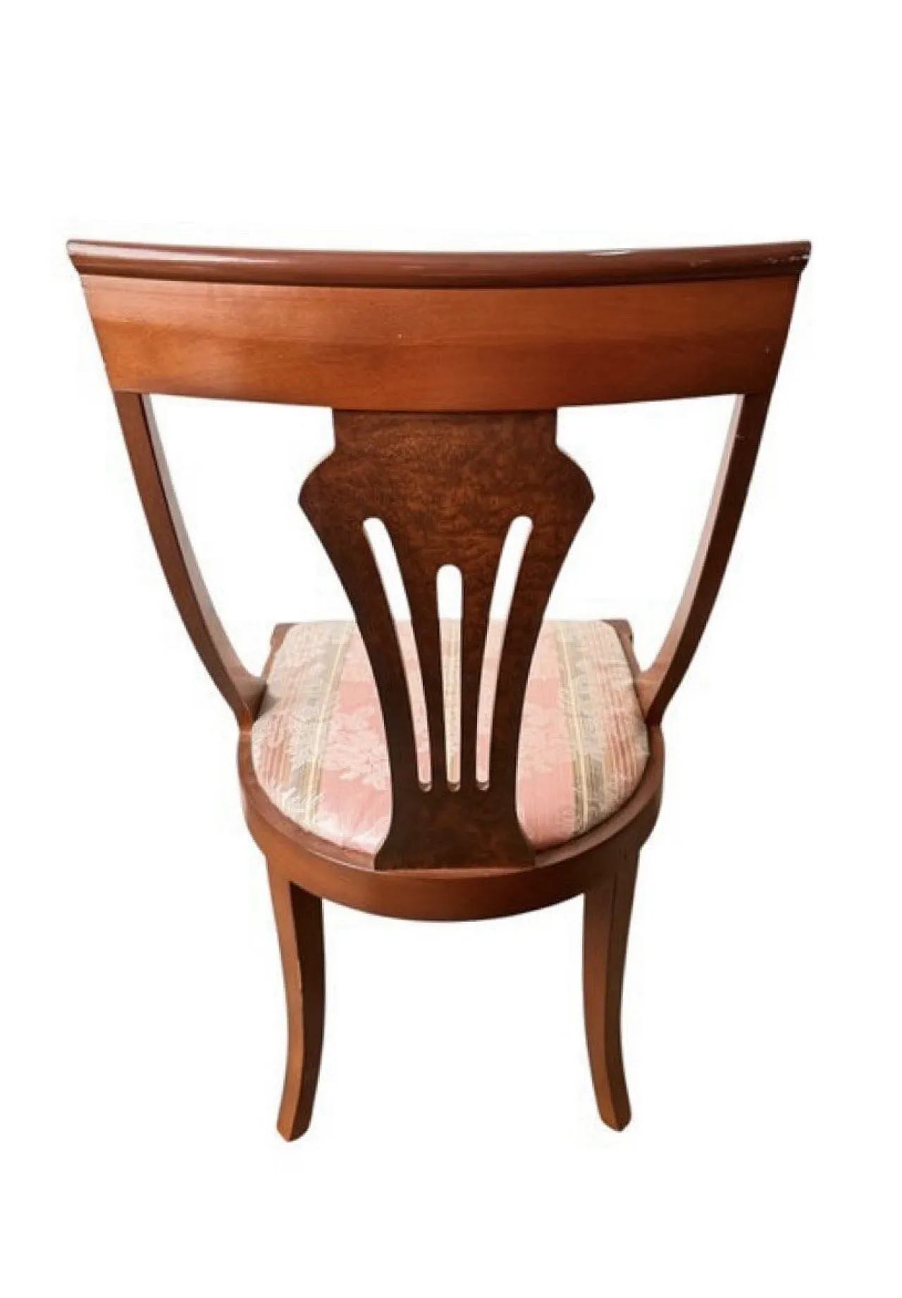 4 Biedermeier walnut chairs, 20th century 6