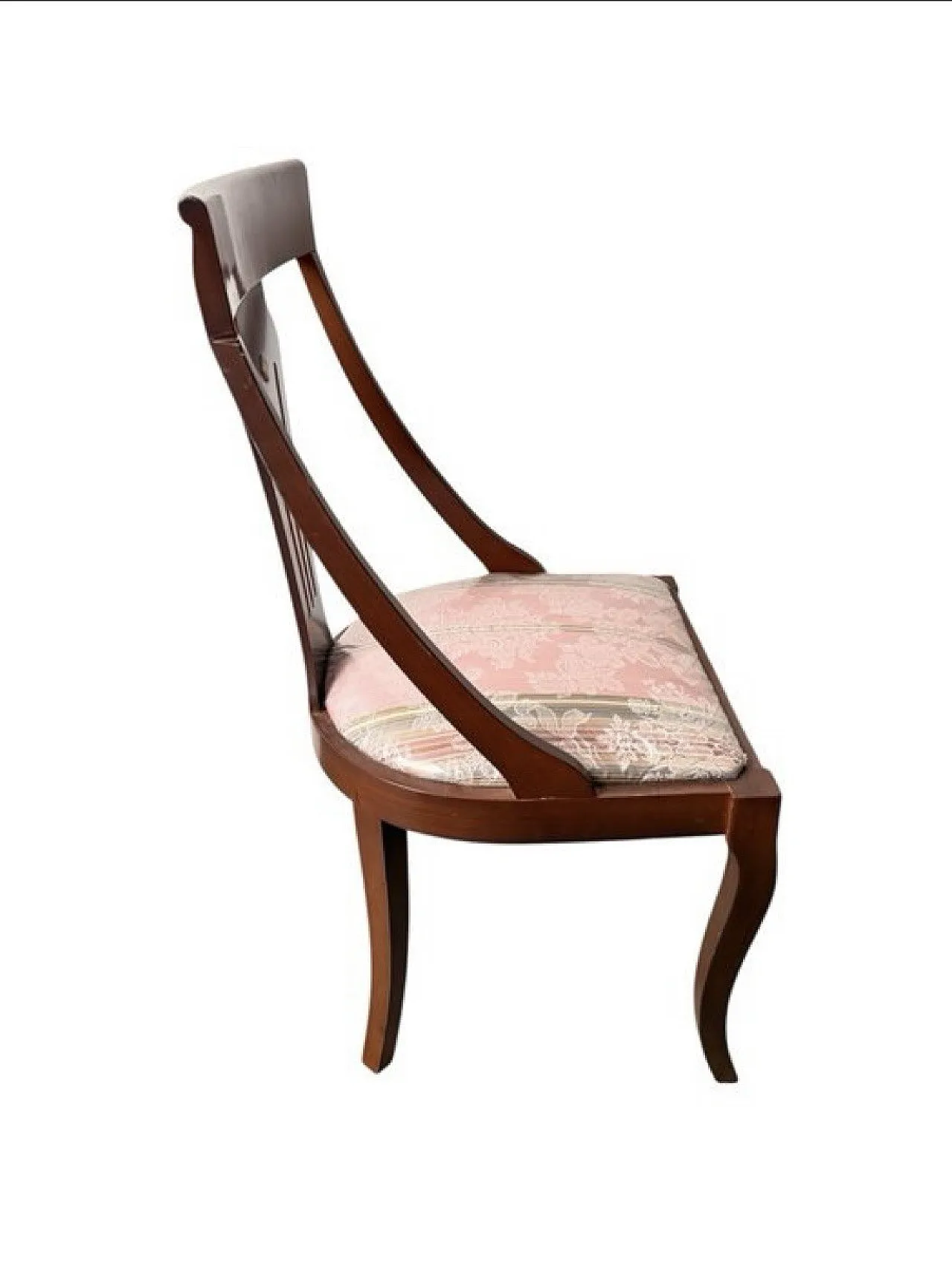 4 Biedermeier walnut chairs, 20th century 7