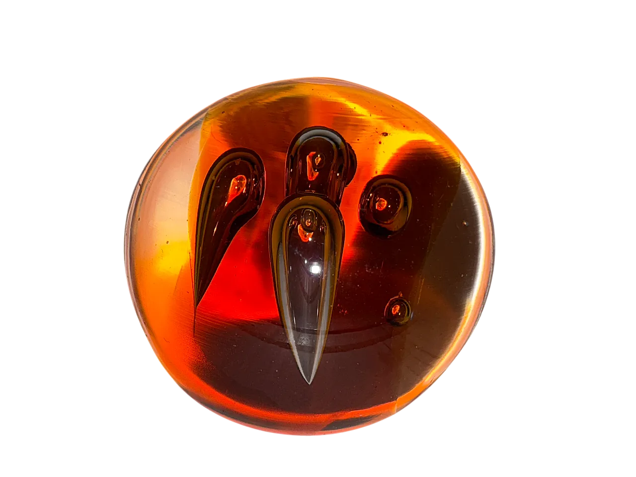 Fermacarte vetro di Murano, anni '70 8