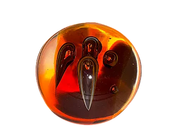 Fermacarte vetro di Murano, anni '70