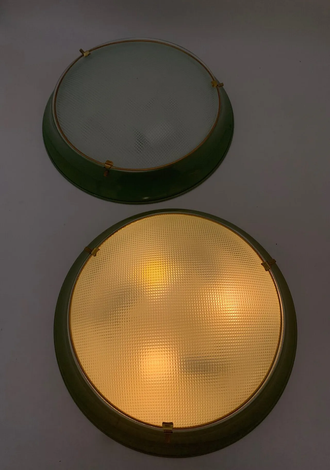 Coppia di applique attribuite a Fontana Arte, '900 1