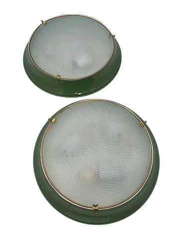 Coppia di applique attribuite a Fontana Arte, '900