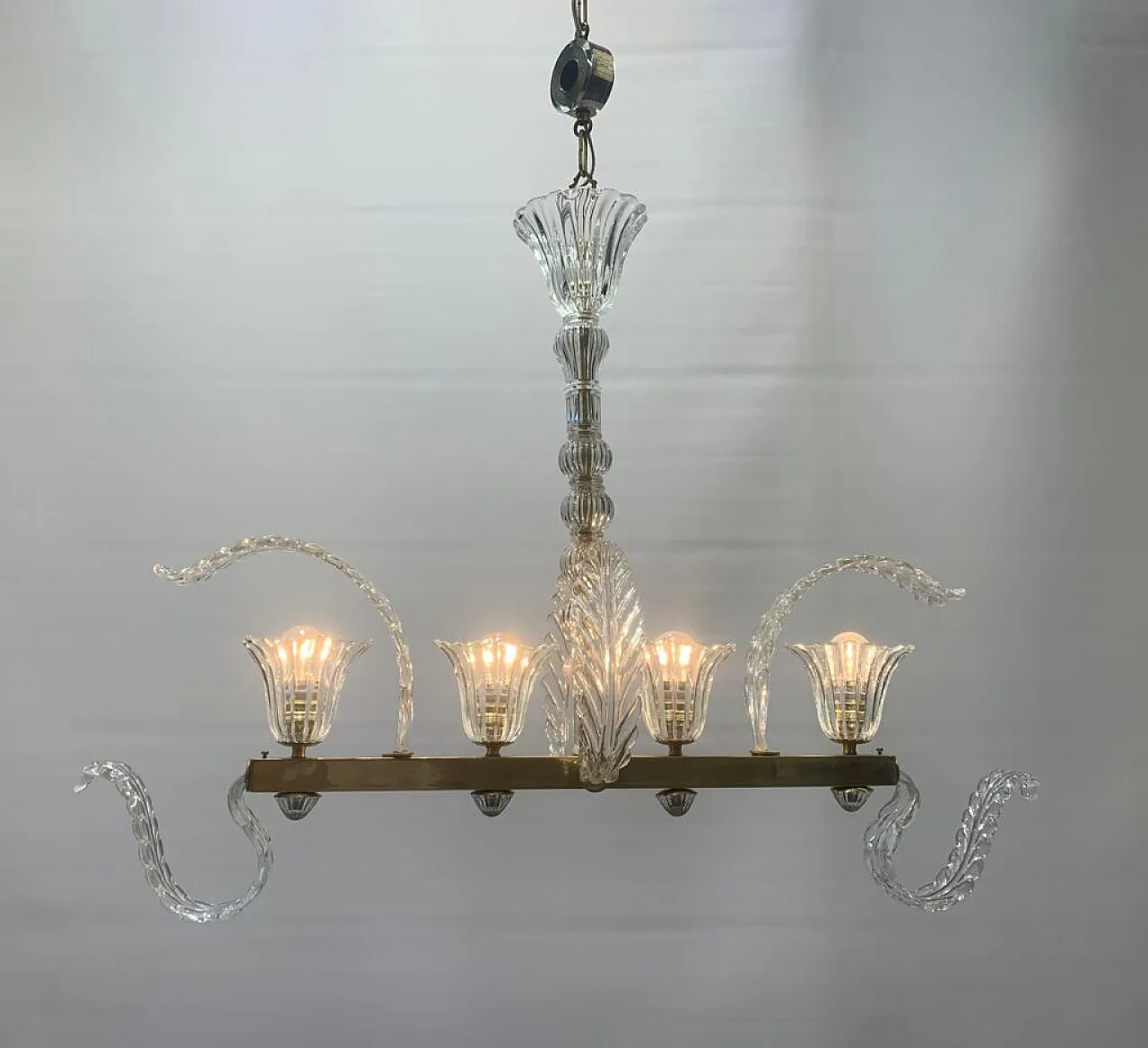 Lampadario pendente di Seguso, '900 7