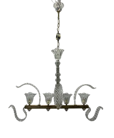 Lampadario pendente di Seguso, '900