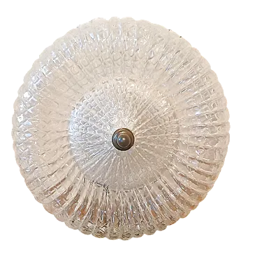 Murano glass ceiling light from Barovier and Toso, 1950s