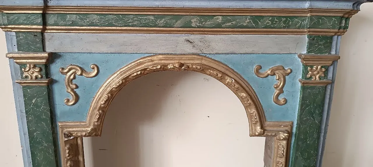 Display case, lacquered and gilded frame, 17th century 4