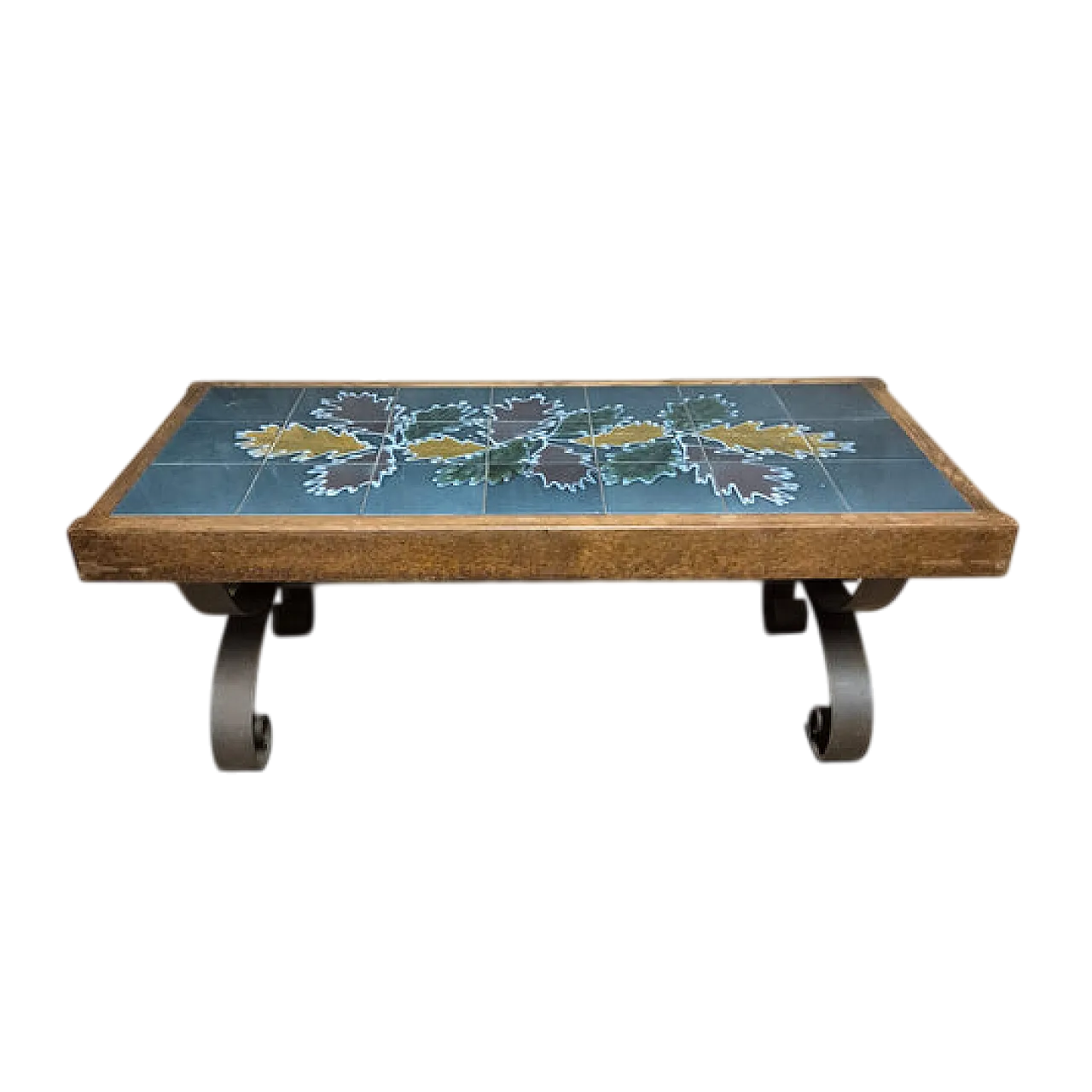 Tile-top coffee table, 1970s 11