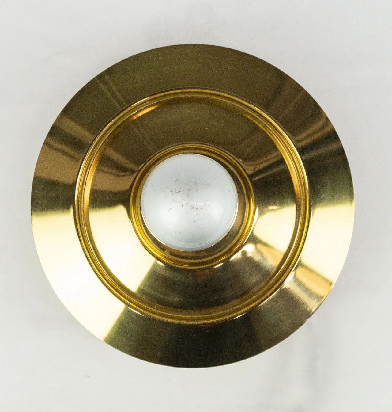 5 Gold-plated ceiling lamps, late 20th century 5