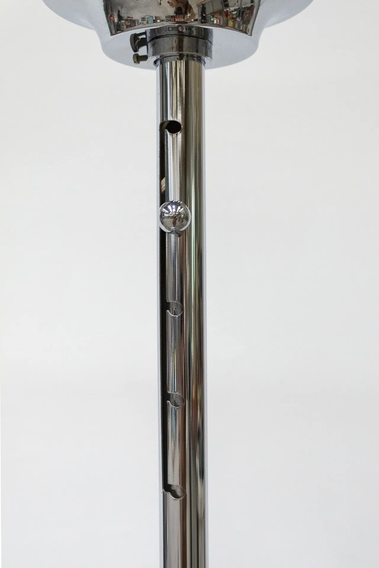 Murano steel and glass pendant chandelier, 1980s 6